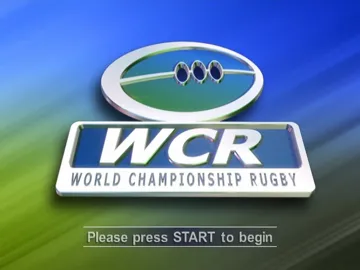 World Championship Rugby (Europe) screen shot title